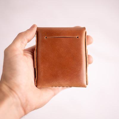 Shell Cordovan Big Finn (classic) - Lost Dutchman Leather handmade leather wallets