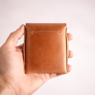 Shell Cordovan Big Finn (classic) - Lost Dutchman Leather handmade leather wallets