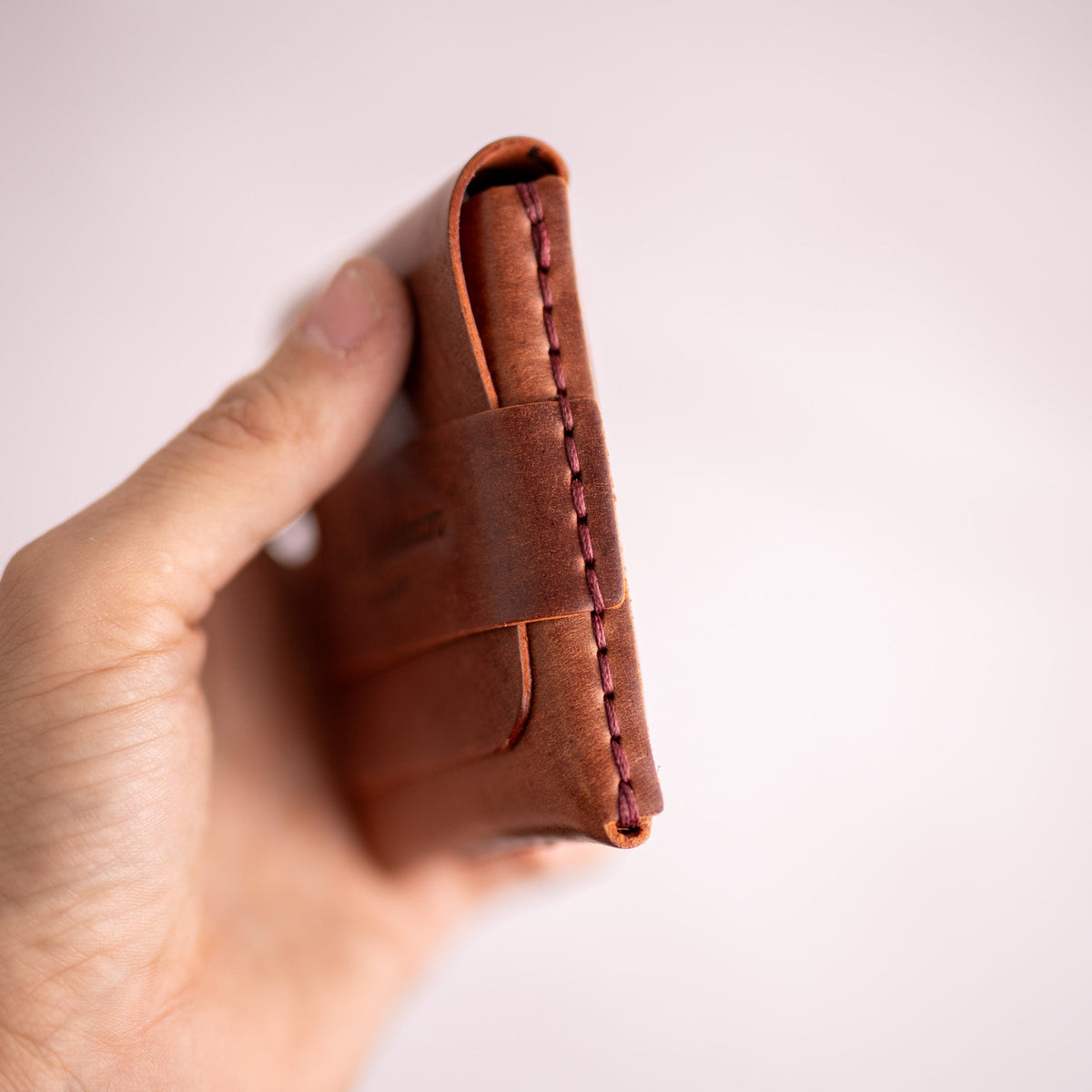 Shell Cordovan Big Finn (classic) - Lost Dutchman Leather handmade leather wallets