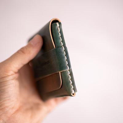 Shell Cordovan Big Finn (classic) - Lost Dutchman Leather handmade leather wallets