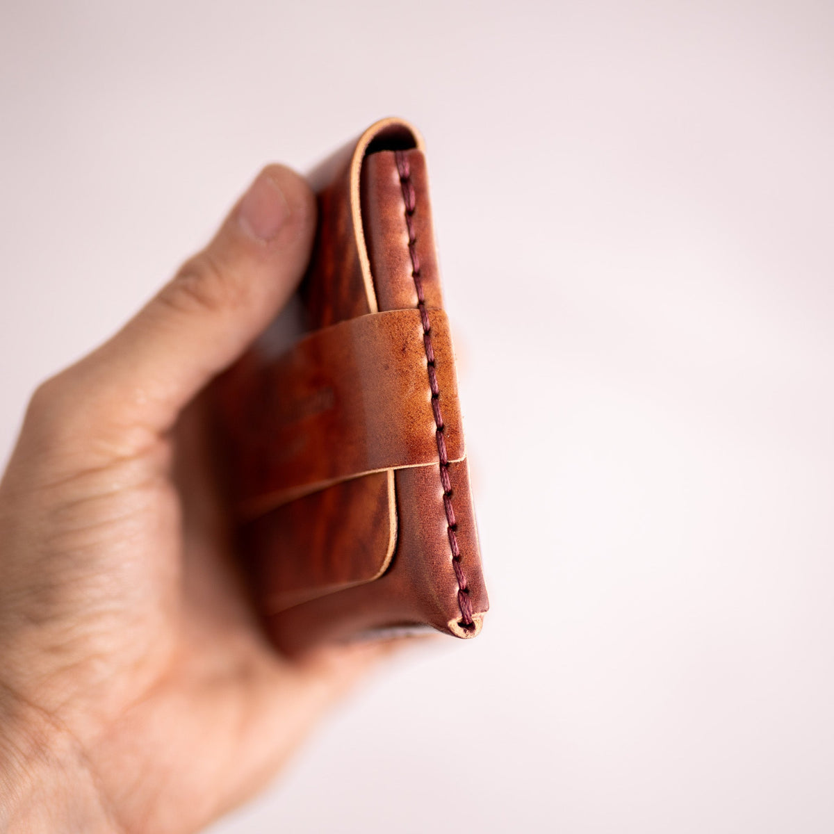Shell Cordovan Big Finn (classic) - Lost Dutchman Leather handmade leather wallets