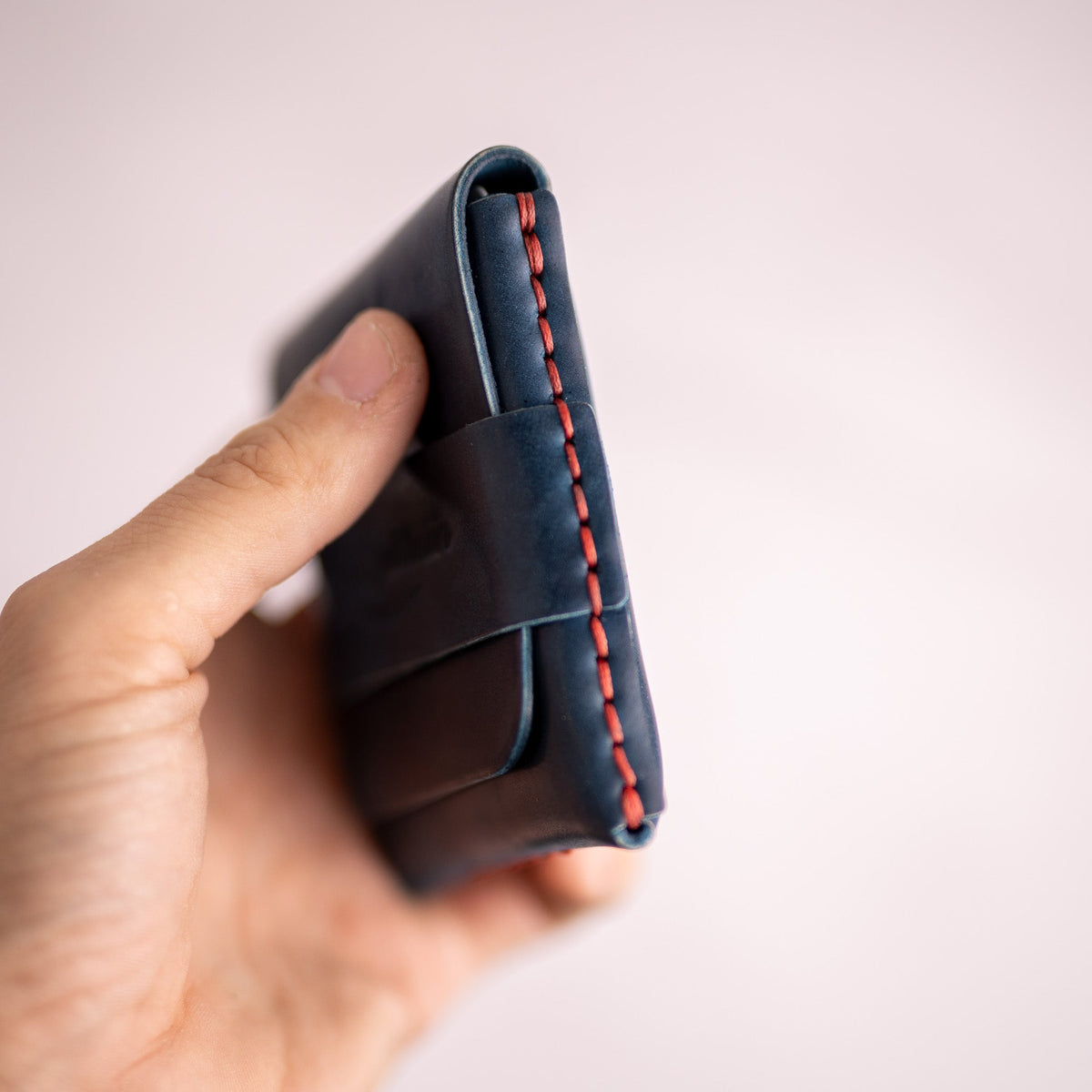 Shell Cordovan Big Finn (classic) - Lost Dutchman Leather handmade leather wallets