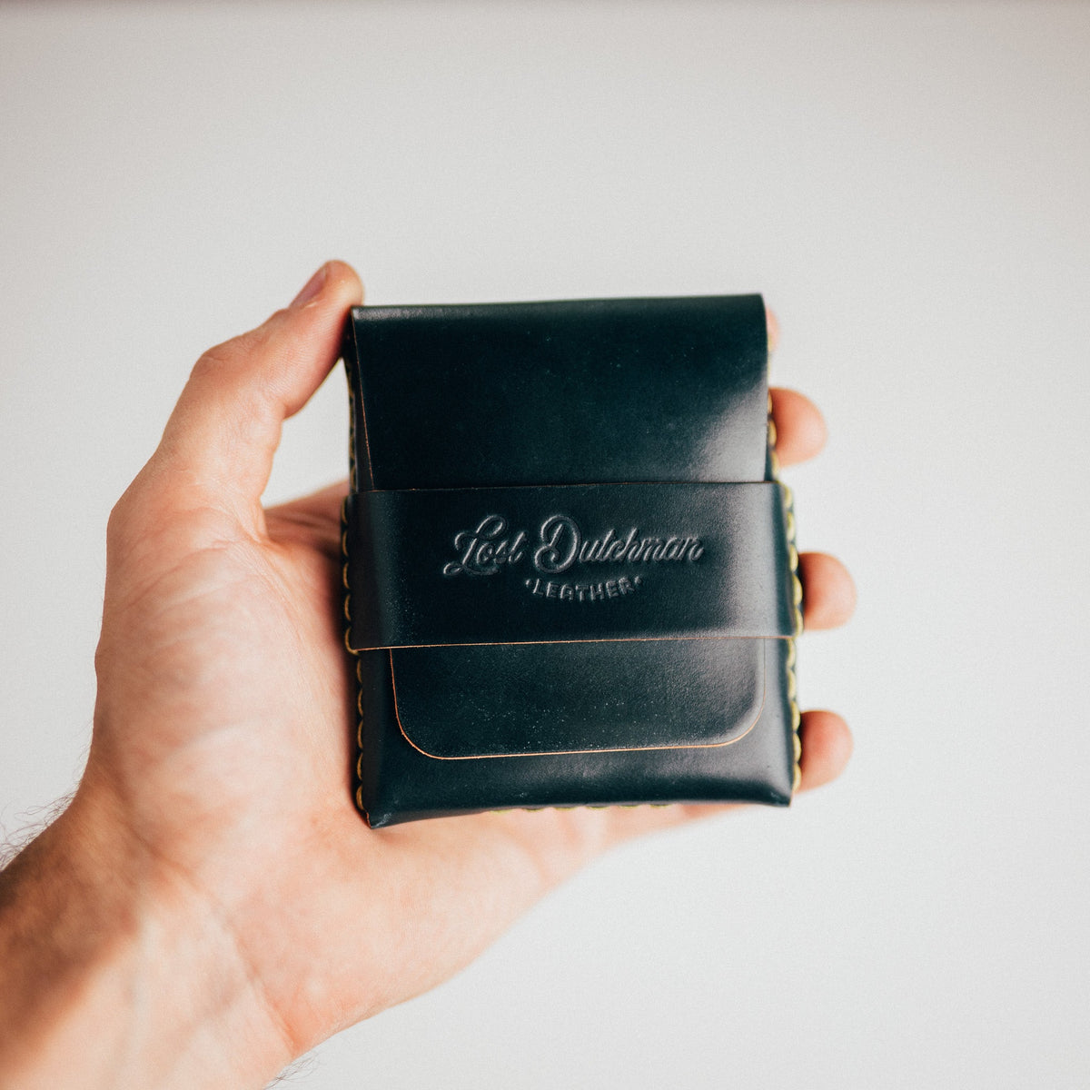 Shell Cordovan Big Finn - Lost Dutchman Leather handmade leather wallets