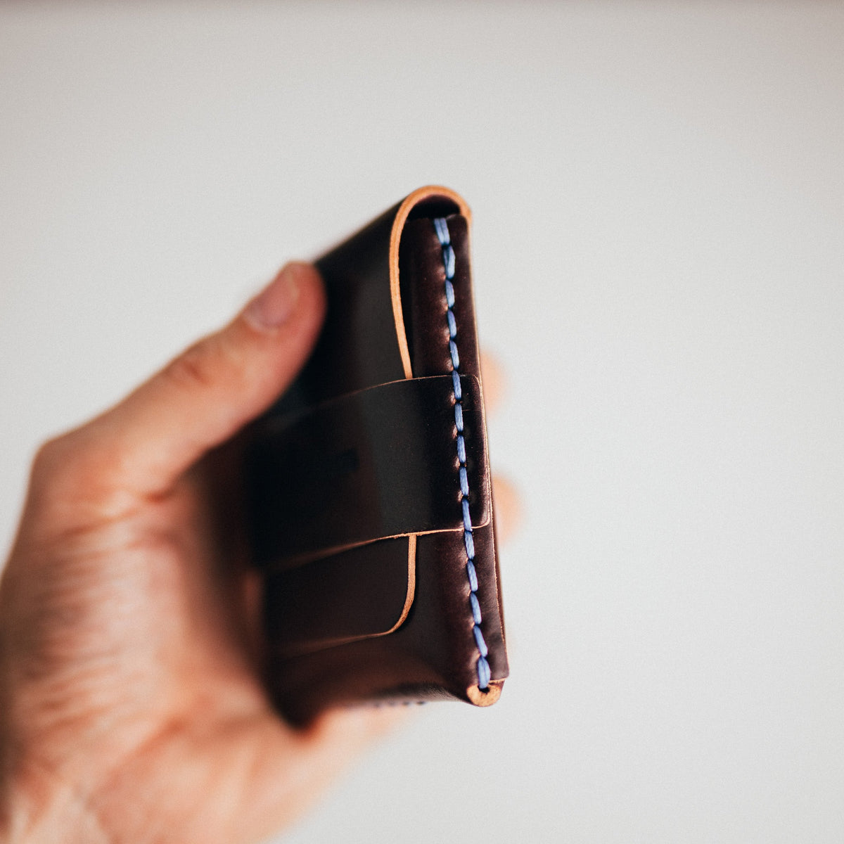 Shell Cordovan Big Finn - Lost Dutchman Leather handmade leather wallets
