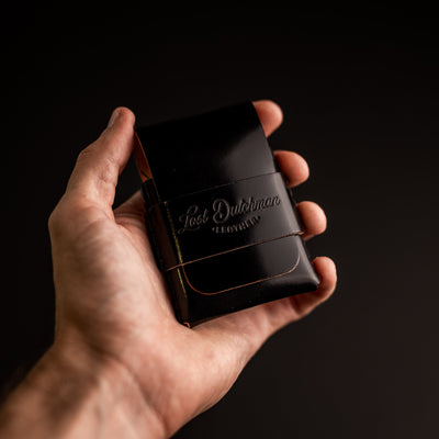 Shell Cordovan Finnigan - Lost Dutchman Leather handmade leather wallets