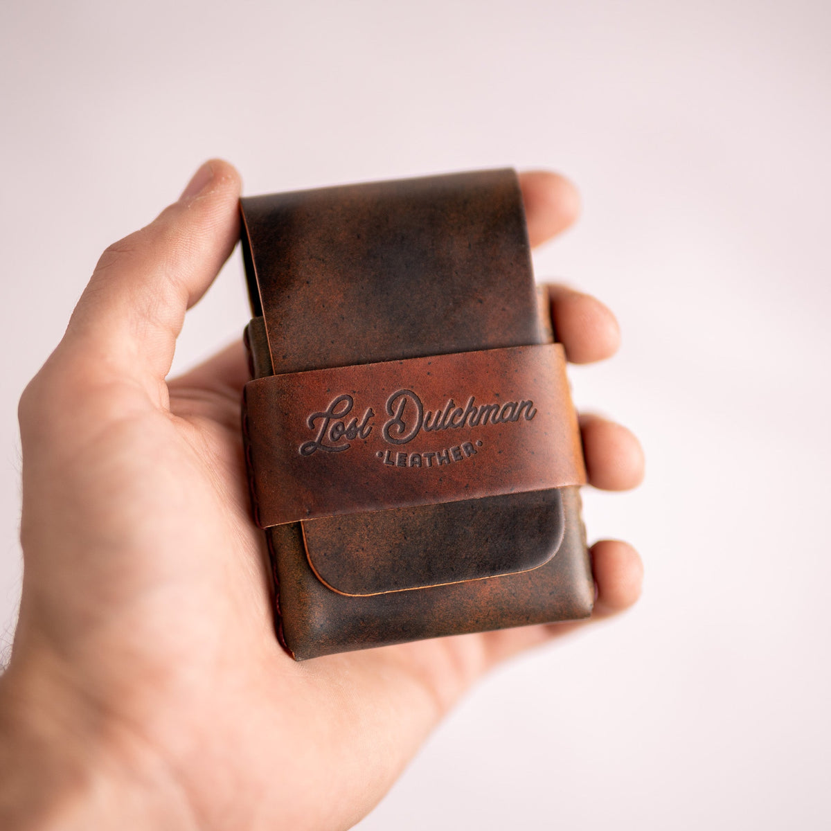 Shell Cordovan Finnigan - Lost Dutchman Leather handmade leather wallets