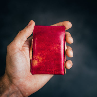 Shell Cordovan Finnigan - Lost Dutchman Leather handmade leather wallets