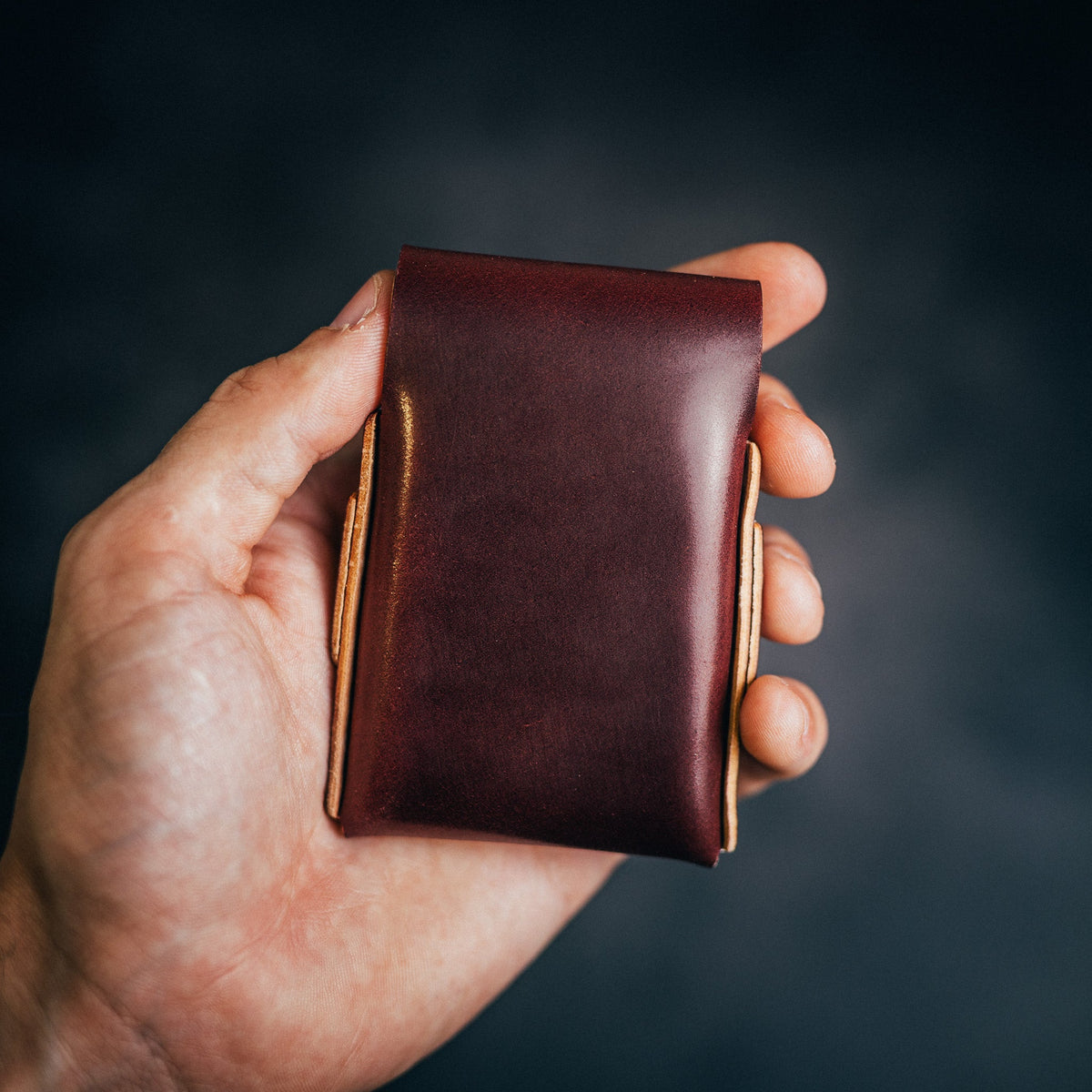 Shell Cordovan Finnigan - Lost Dutchman Leather handmade leather wallets