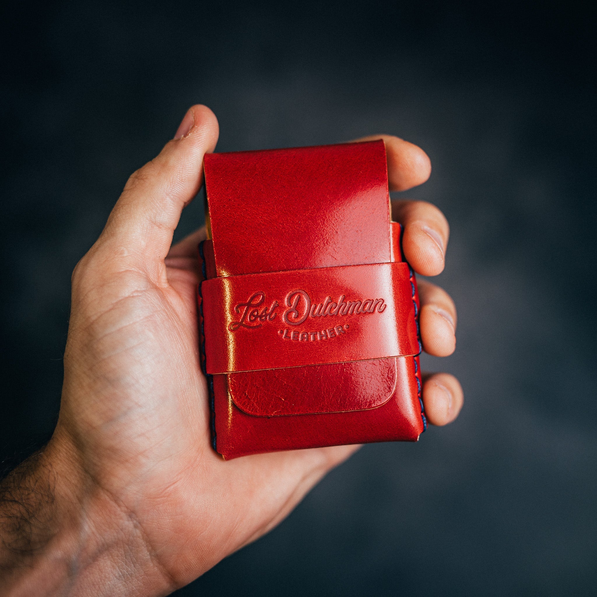 Shell Cordovan Finnigan - Lost Dutchman Leather handmade leather wallets