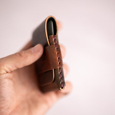 Shell Cordovan Finnigan - Lost Dutchman Leather handmade leather wallets