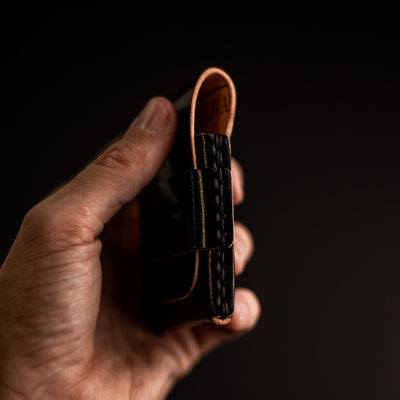 Shell Cordovan Finnigan - Lost Dutchman Leather handmade leather wallets