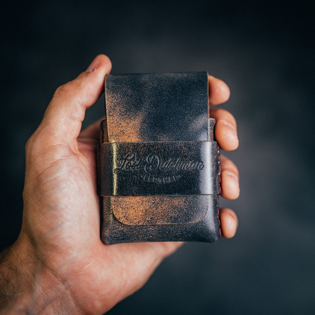 Shell Cordovan Finnigan - Lost Dutchman Leather handmade leather wallets