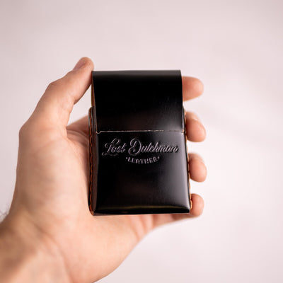 Shell Cordovan Thin Finn - Lost Dutchman Leather handmade leather wallets