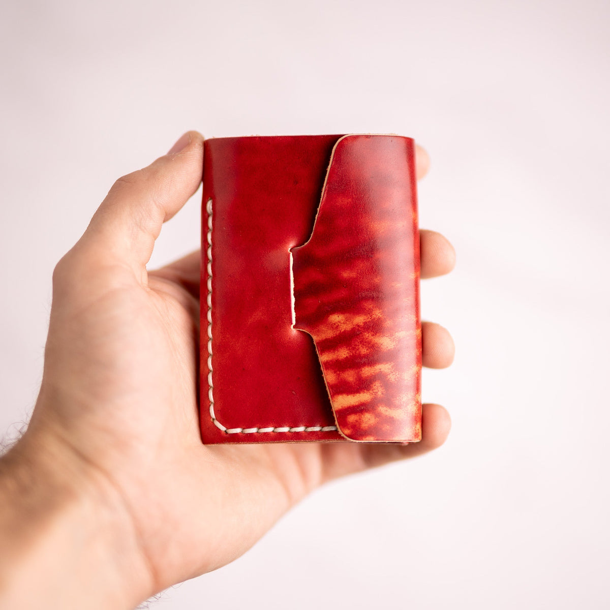 Shell Cordovan Tucker - Lost Dutchman Leather handmade leather wallets