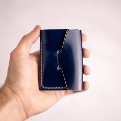 Shell Cordovan Tucker - Lost Dutchman Leather handmade leather wallets
