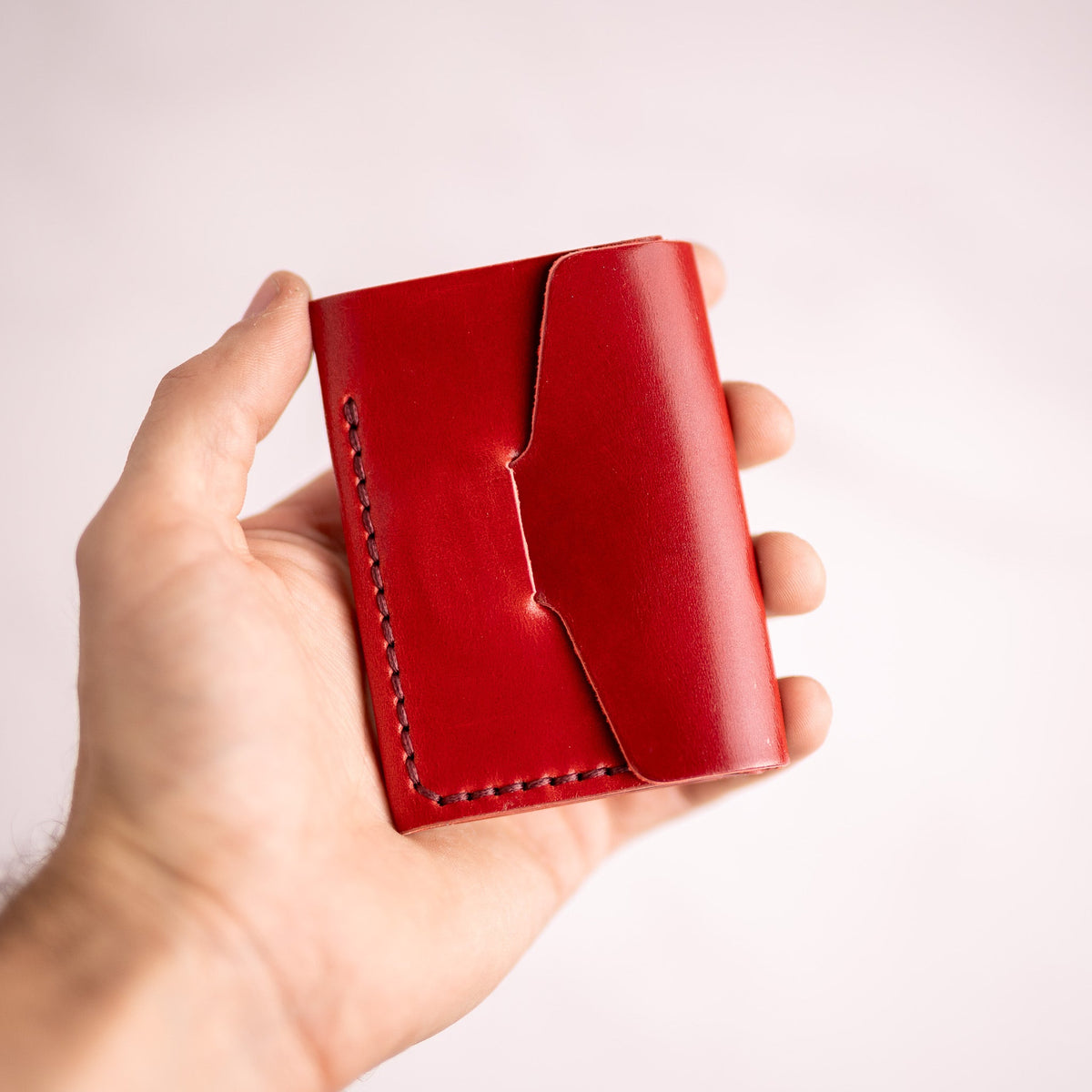 Shell Cordovan Tucker - Lost Dutchman Leather handmade leather wallets