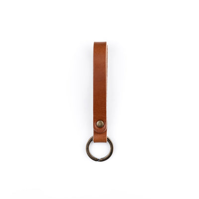 Small Lanyard - Brown - Lost Dutchman Leather handmade leather wallets