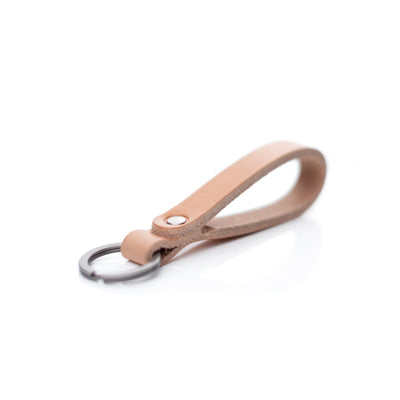 Small Lanyard - Russet - Lost Dutchman Leather handmade leather wallets