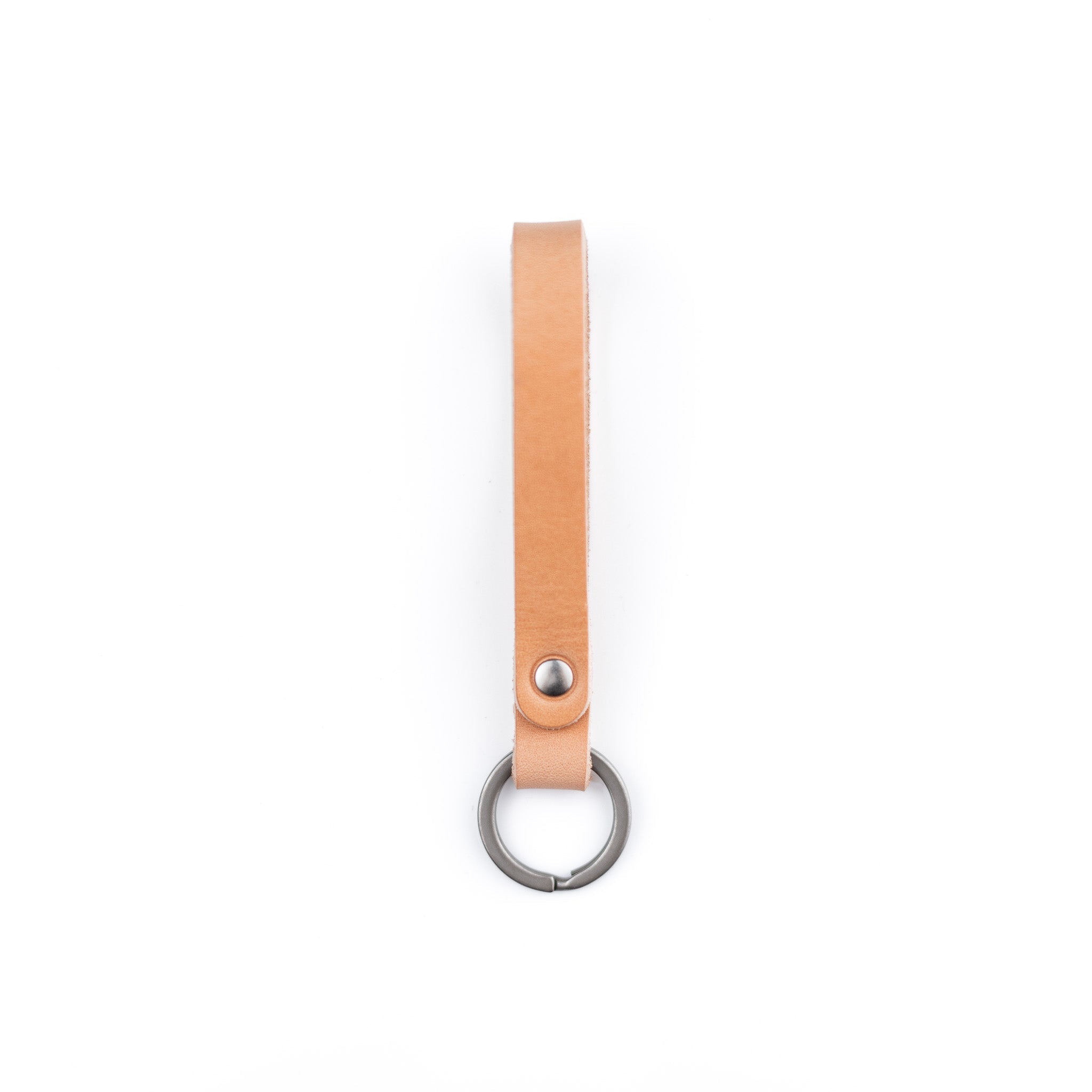Small Lanyard - Russet - Lost Dutchman Leather handmade leather wallets