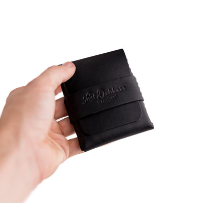 The Big Finn 2 - Black - Lost Dutchman Leather handmade full grain leather wallets