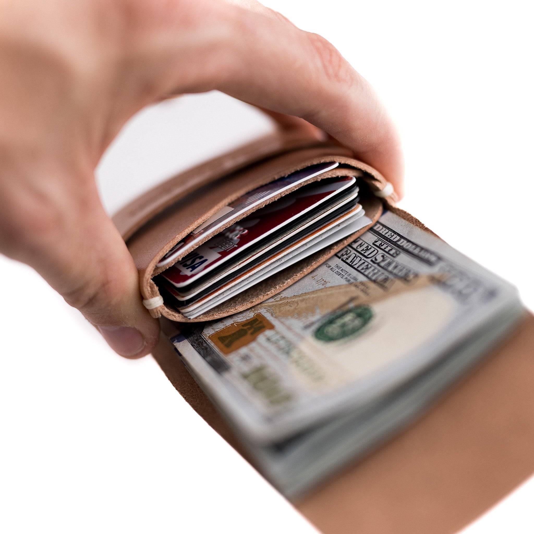 The Big Finn 2 - Russet - Lost Dutchman Leather handmade leather wallets