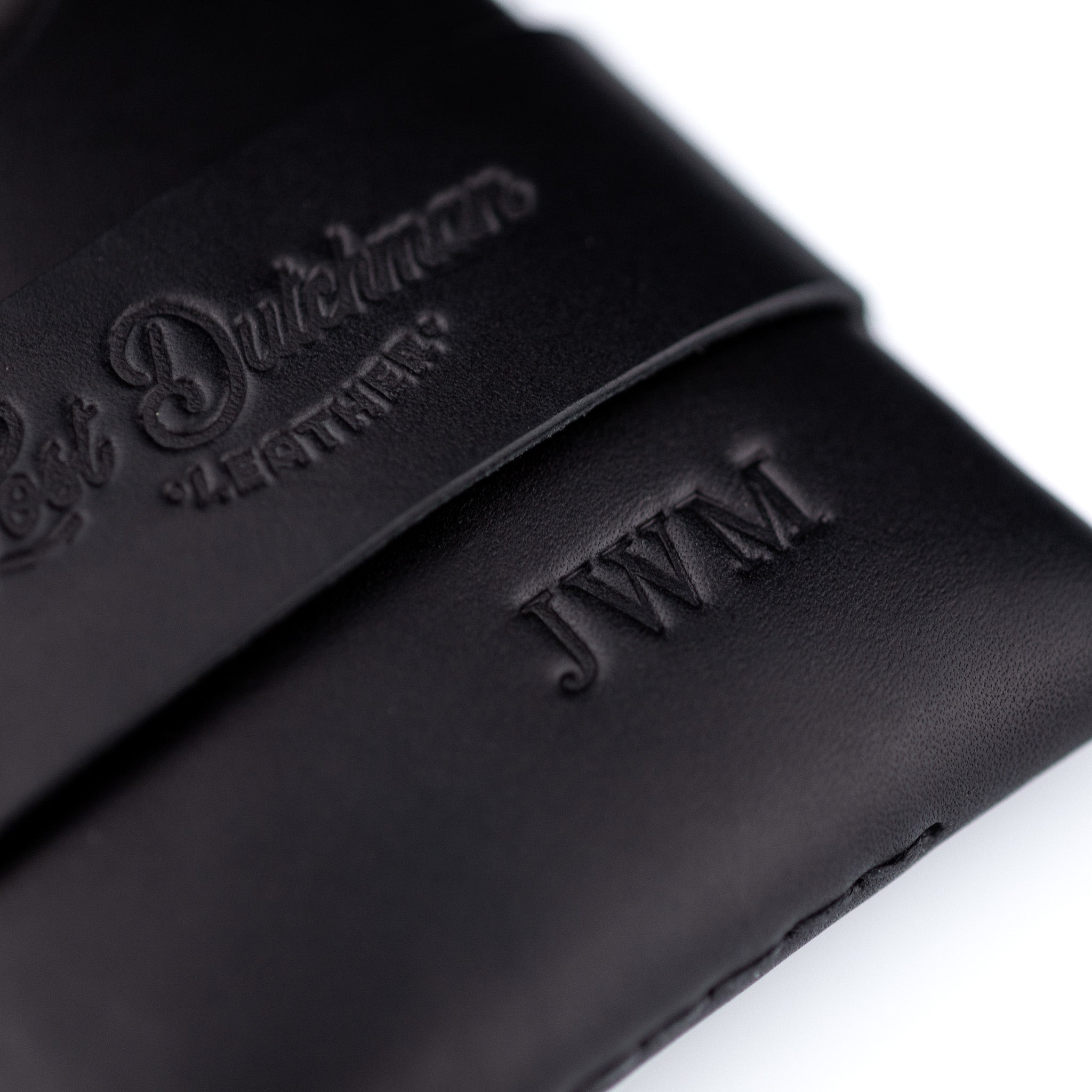 The Big Finn - Black - Lost Dutchman Leather handmade leather wallets