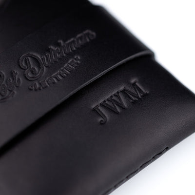 The Big Finn - Black - Lost Dutchman Leather handmade leather wallets