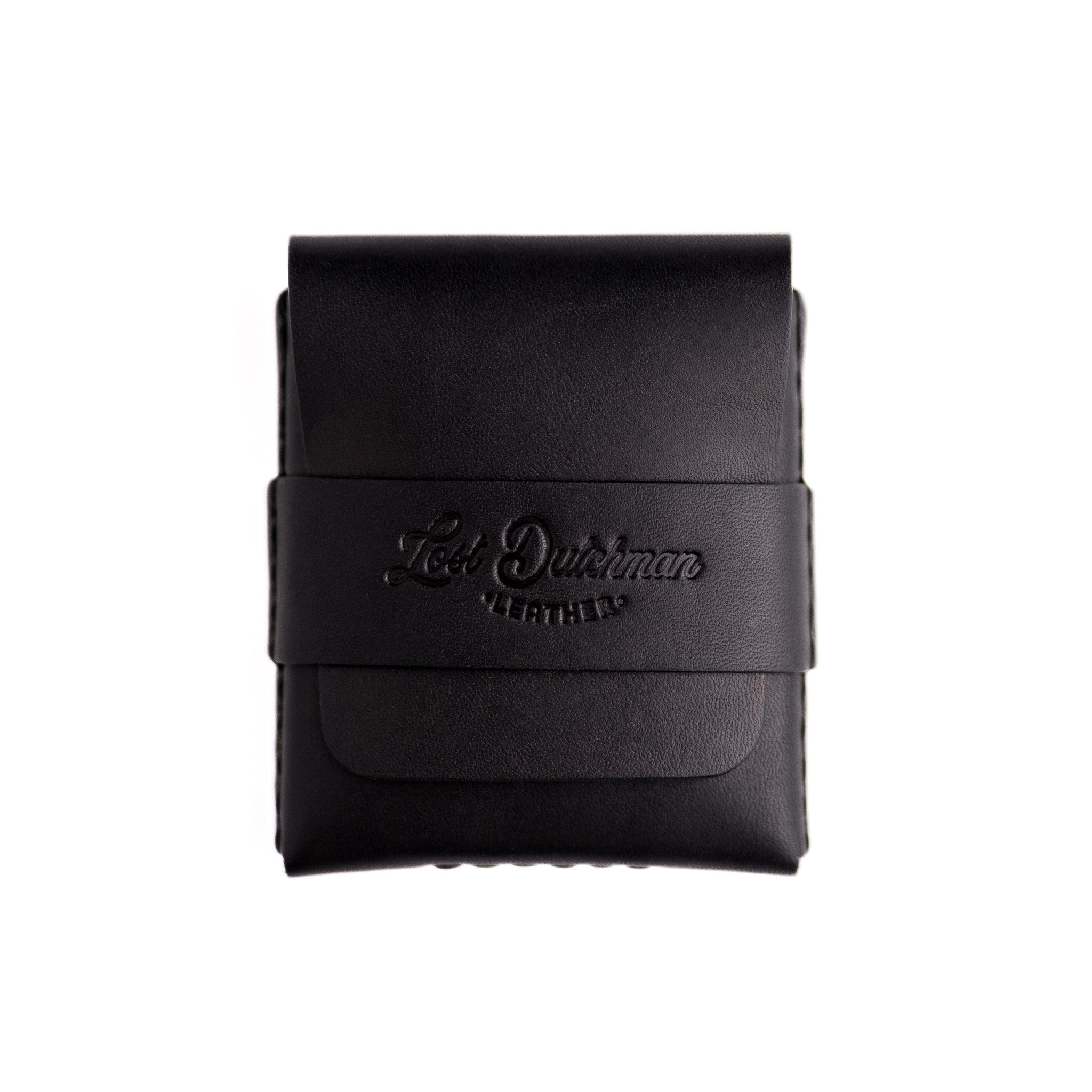 The Big Finn - Black - Lost Dutchman Leather handmade leather wallets