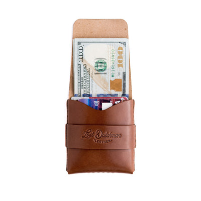 The Big Finn - Brown - Lost Dutchman Leather handmade leather wallets