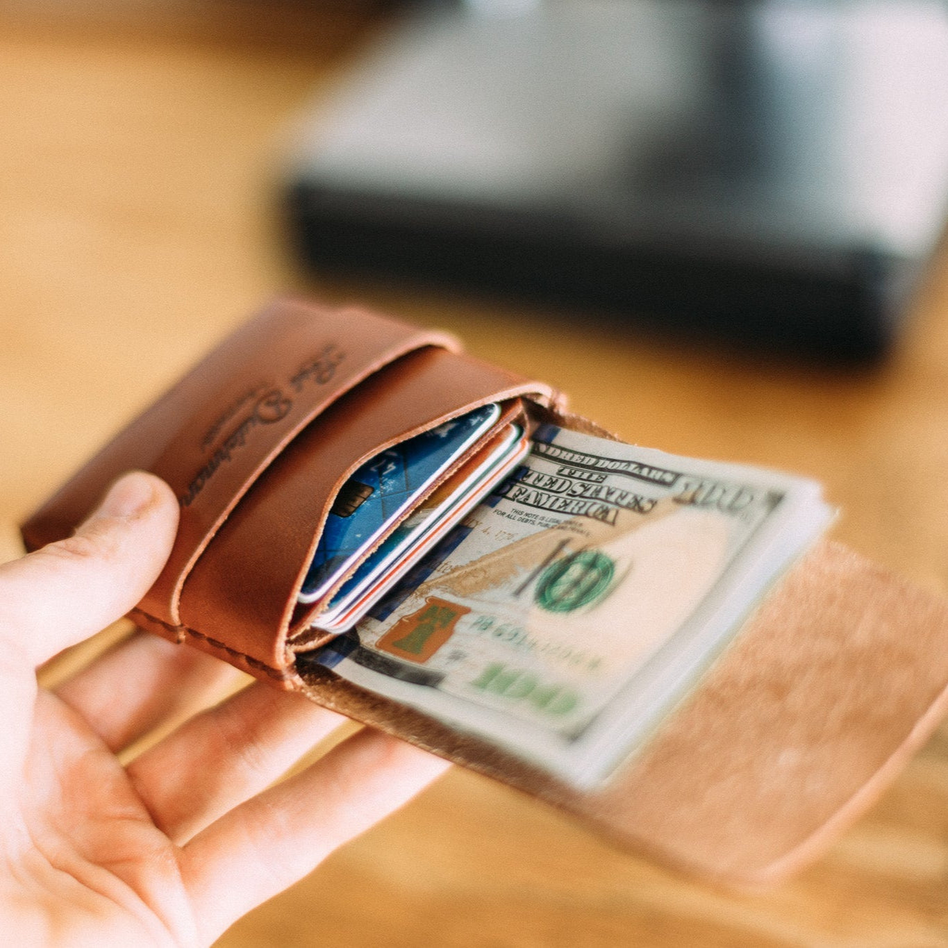 The Big Finn - Lost Dutchman Leather handmade leather wallets