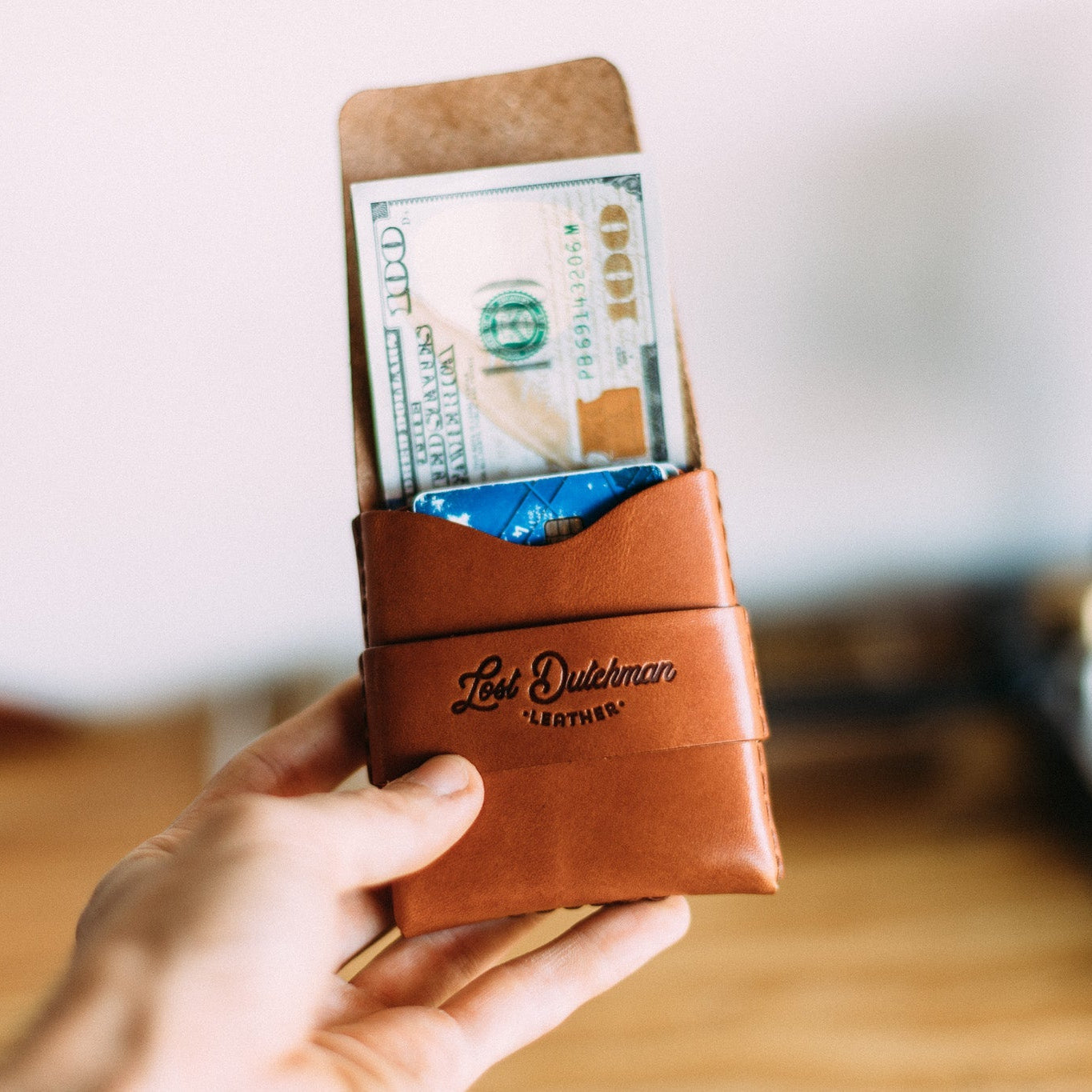 The Big Finn - Lost Dutchman Leather handmade leather wallets
