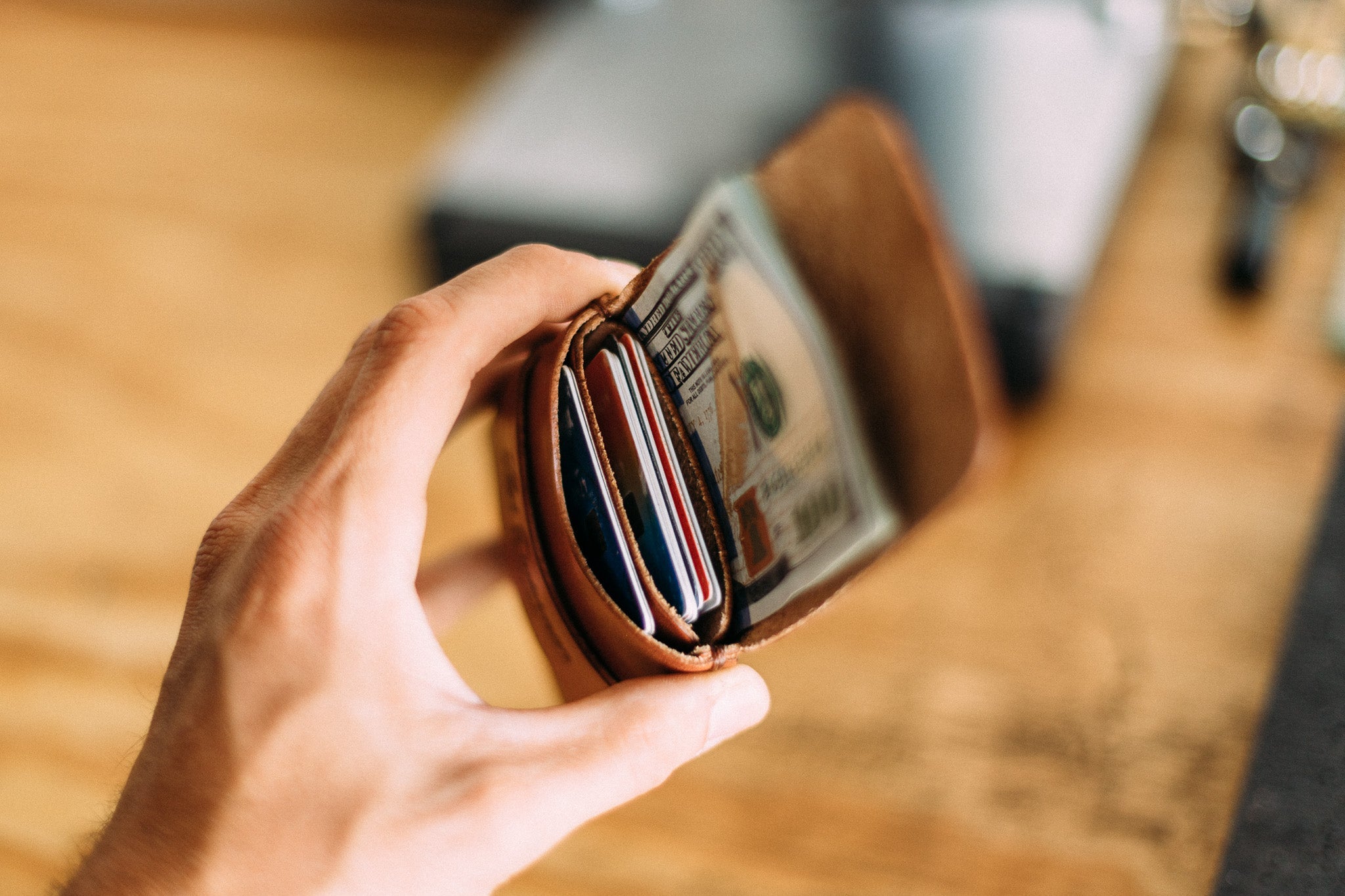 The Big Finn - Lost Dutchman Leather handmade leather wallets