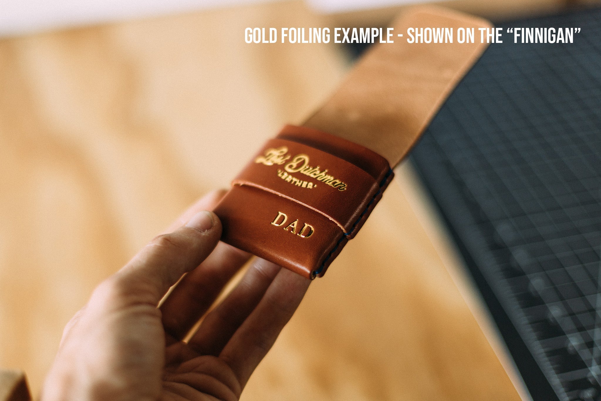 The Big Finn - Lost Dutchman Leather handmade leather wallets