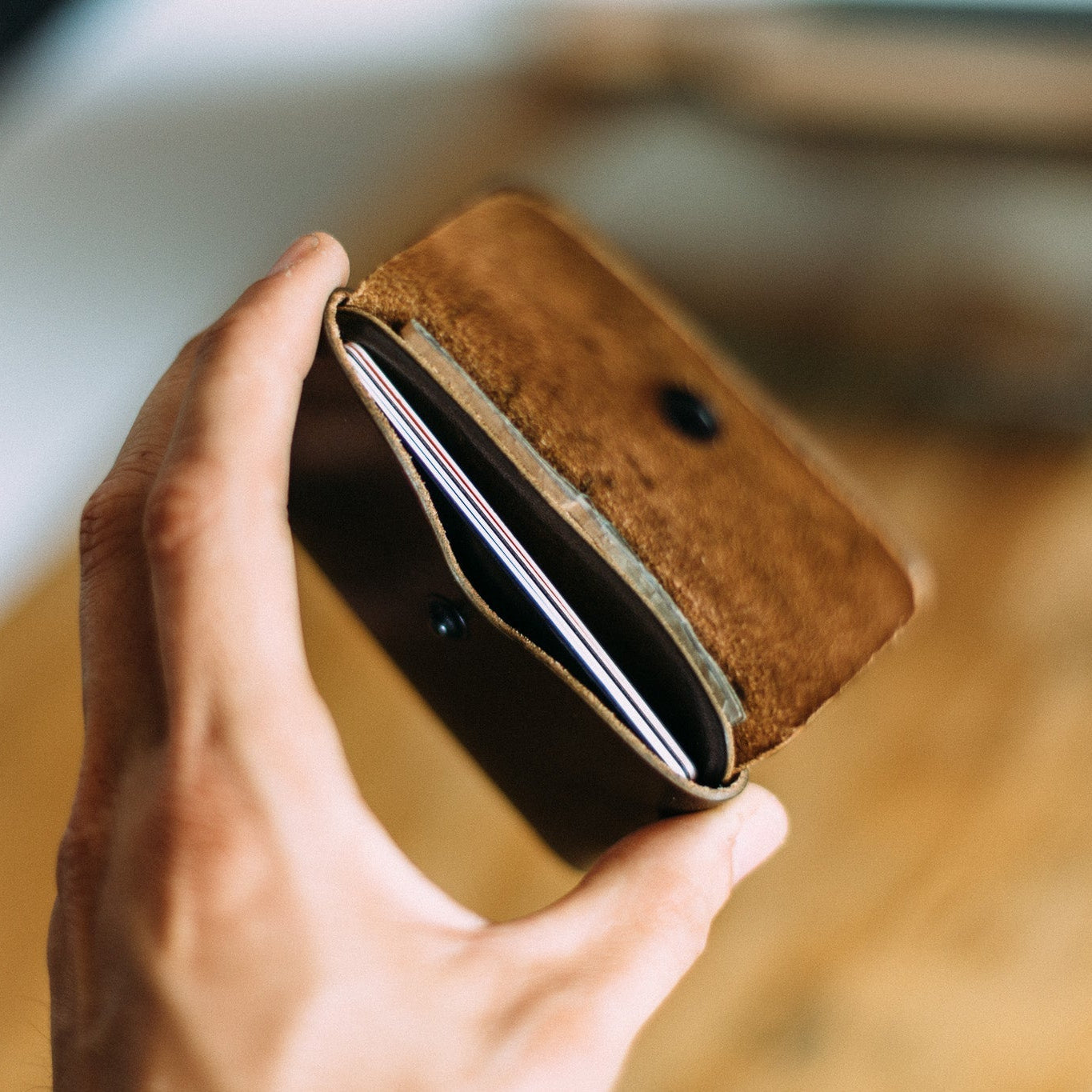 The Big Louie - Lost Dutchman Leather handmade leather wallets