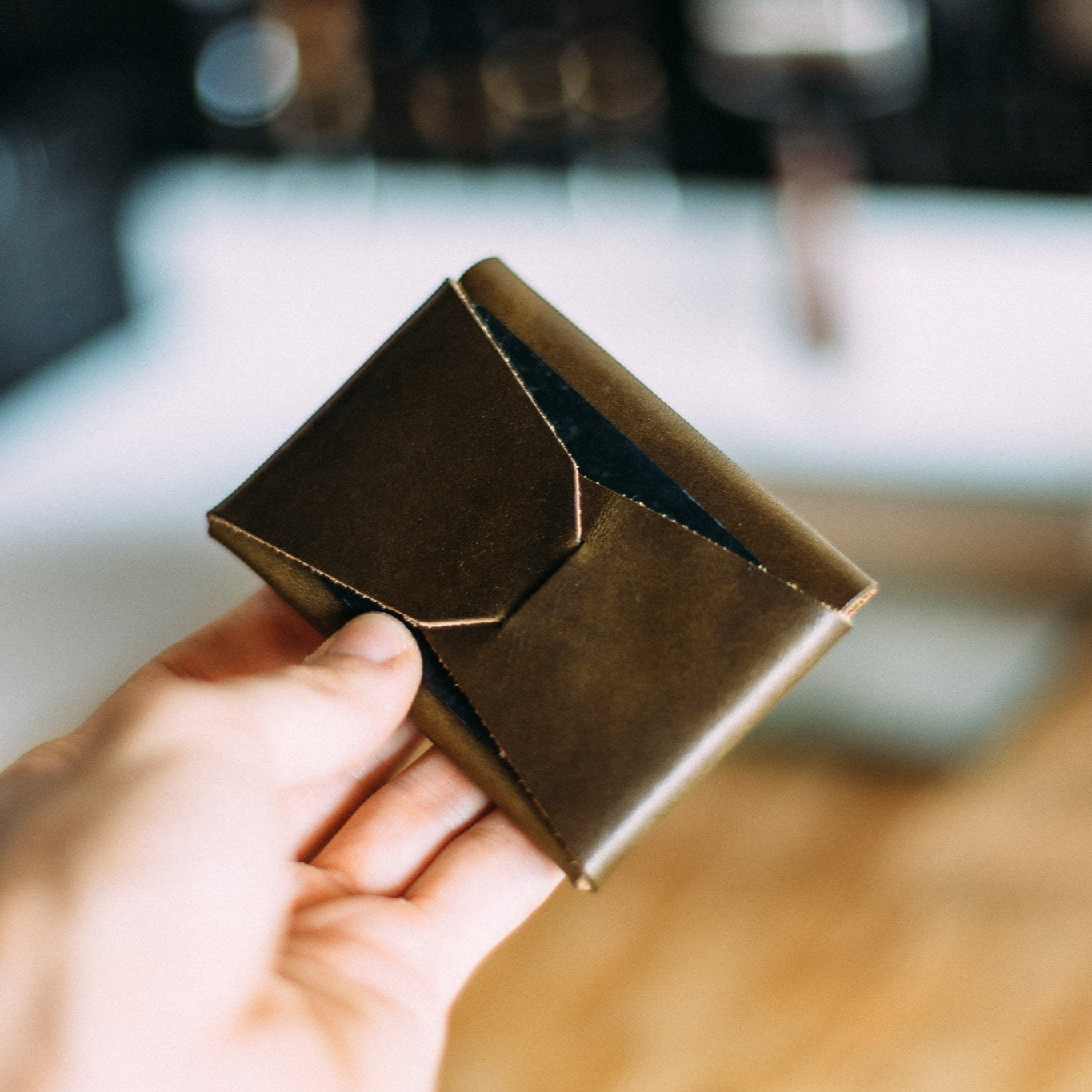 The Big Louie - Lost Dutchman Leather handmade leather wallets