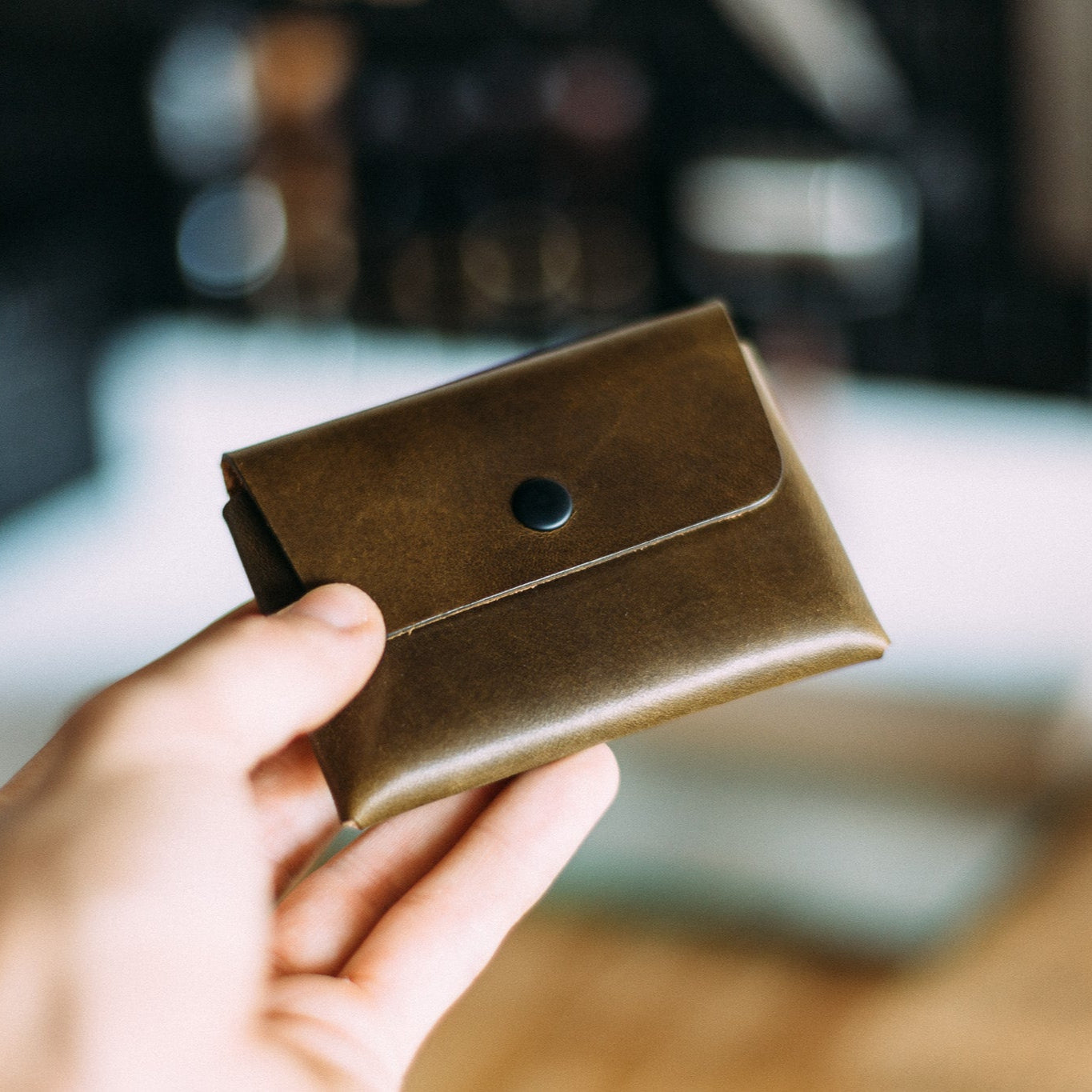 The Big Louie - Lost Dutchman Leather handmade leather wallets
