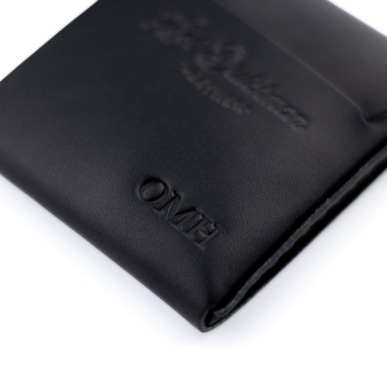 The Cash Finn – Black - Lost Dutchman Leather handmade leather wallets