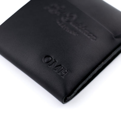 The Cash Finn – Black - Lost Dutchman Leather handmade leather wallets