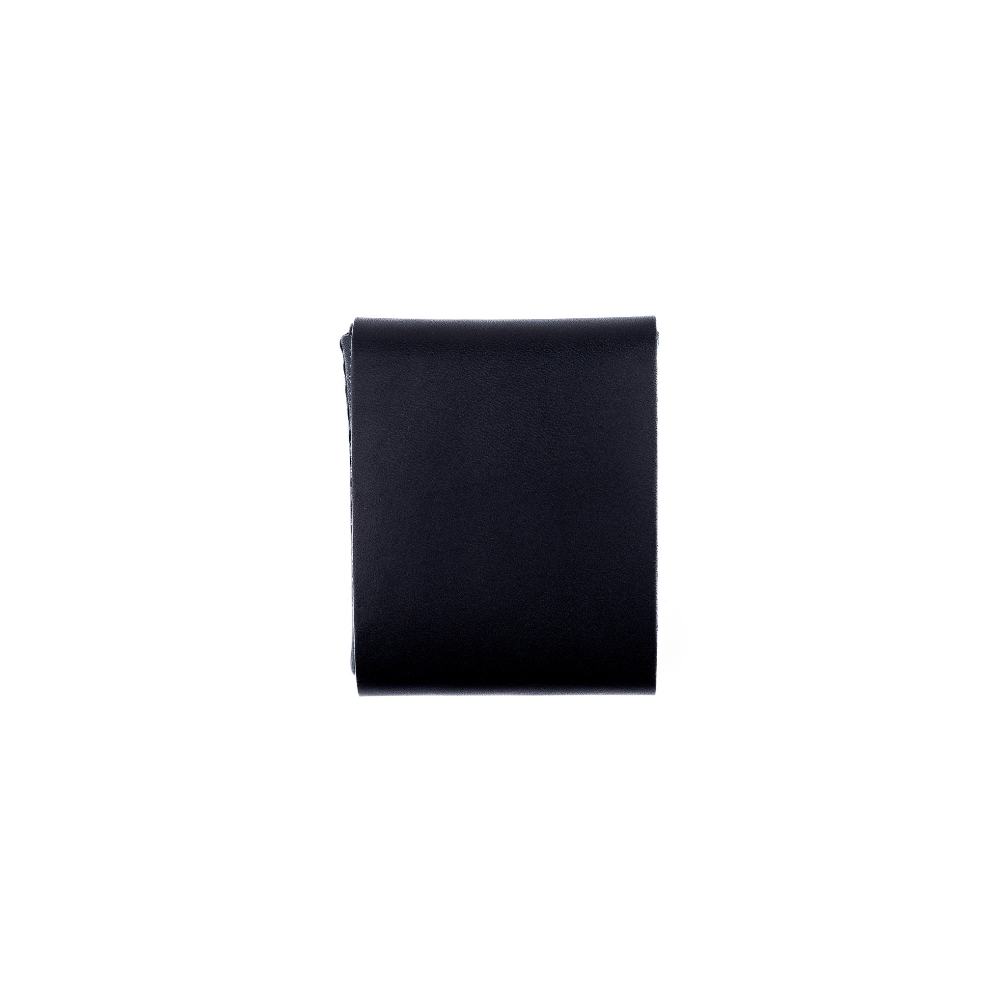 The Cash Finn – Black - Lost Dutchman Leather handmade leather wallets