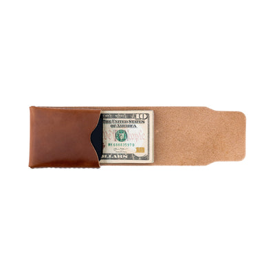 The Cash Finn – Brown - Lost Dutchman Leather handmade leather wallets