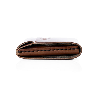 The Cash Finn – Brown - Lost Dutchman Leather handmade leather wallets