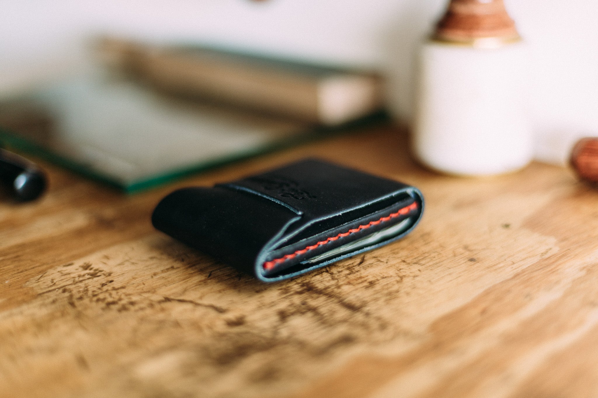 The Cash Finn - Lost Dutchman Leather handmade leather wallets