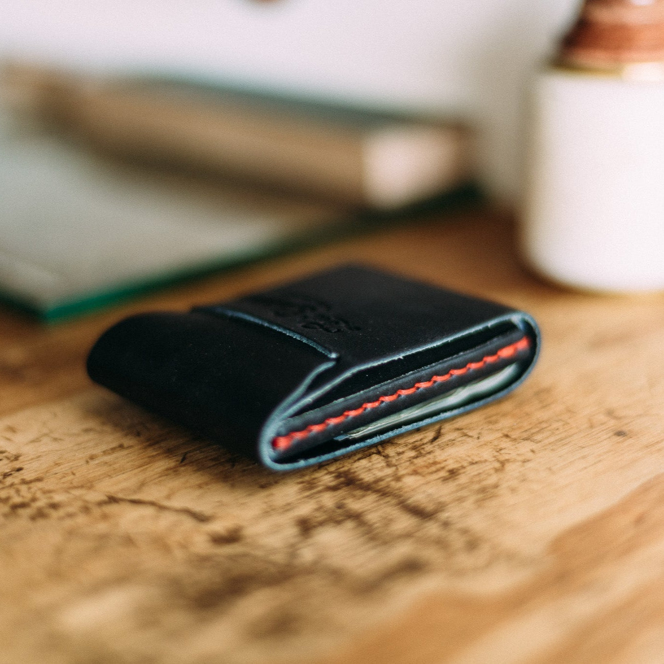 The Cash Finn - Lost Dutchman Leather handmade leather wallets