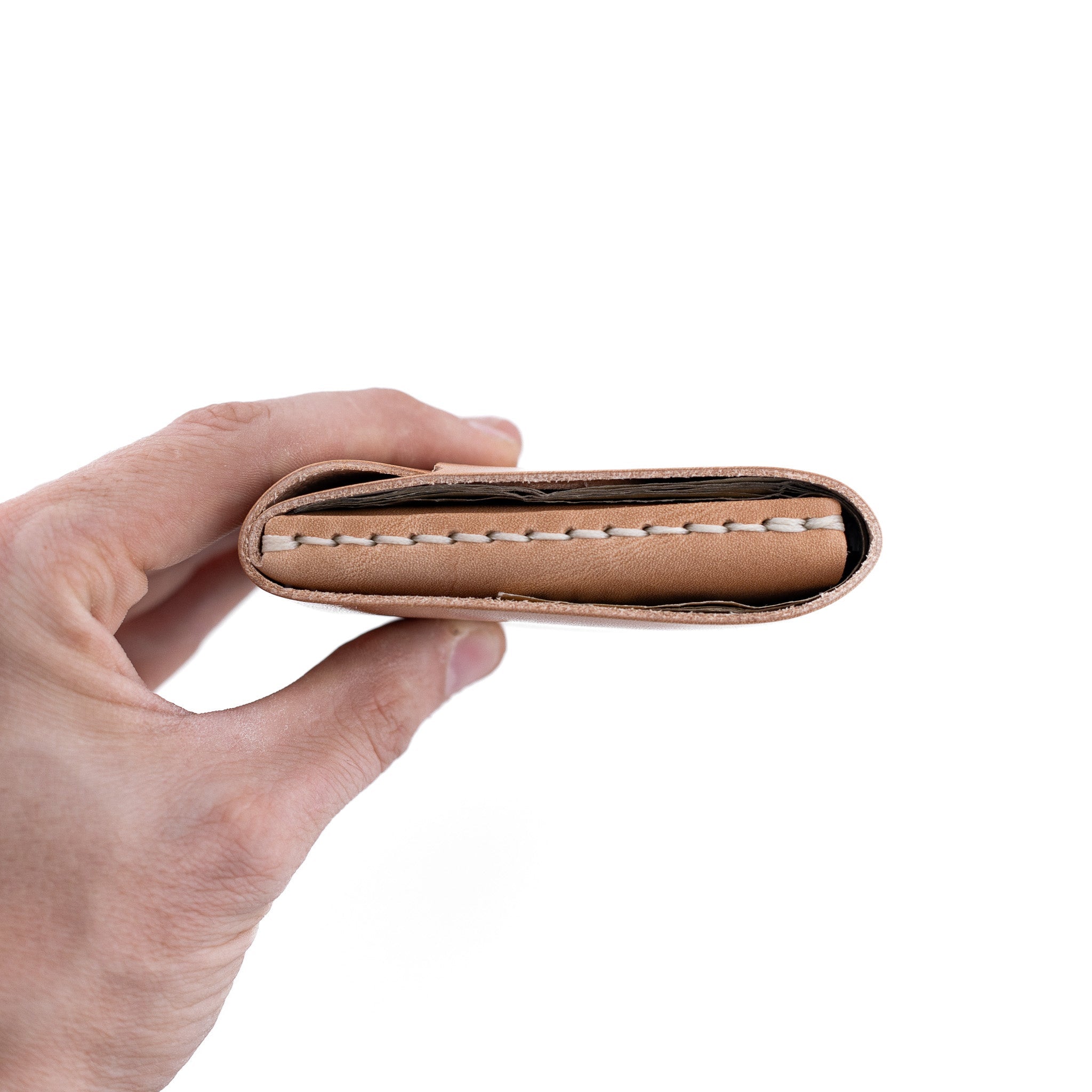 Cash Finn Russet Money Clip | Lost Dutchman Leather