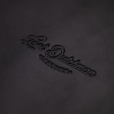 The Catch-All - Black - Lost Dutchman Leather handmade leather wallets