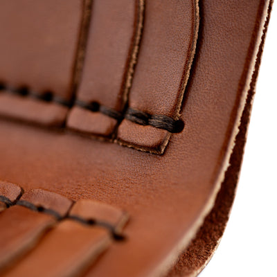 The Dad Wallet - Brown - Lost Dutchman Leather handmade leather wallets