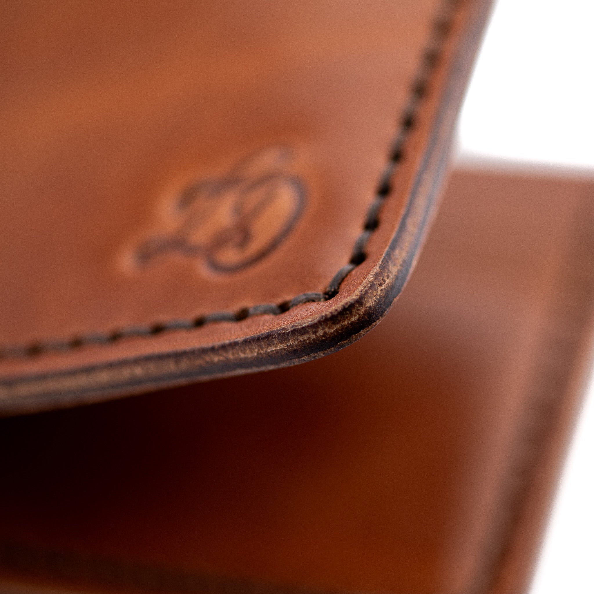 The Dad Wallet - Brown - Lost Dutchman Leather handmade leather wallets