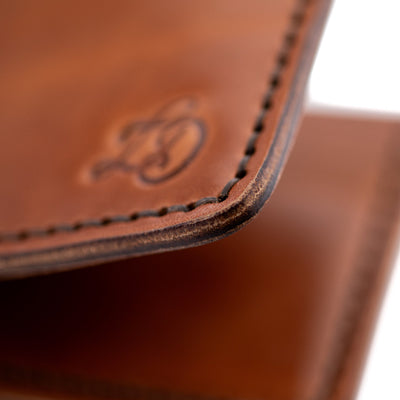 The Dad Wallet - Brown - Lost Dutchman Leather handmade leather wallets
