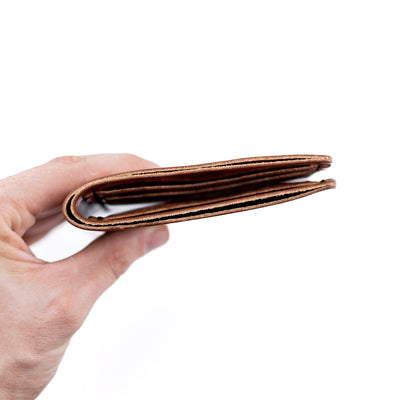 The Dad Wallet - Brown - Lost Dutchman Leather handmade leather wallets