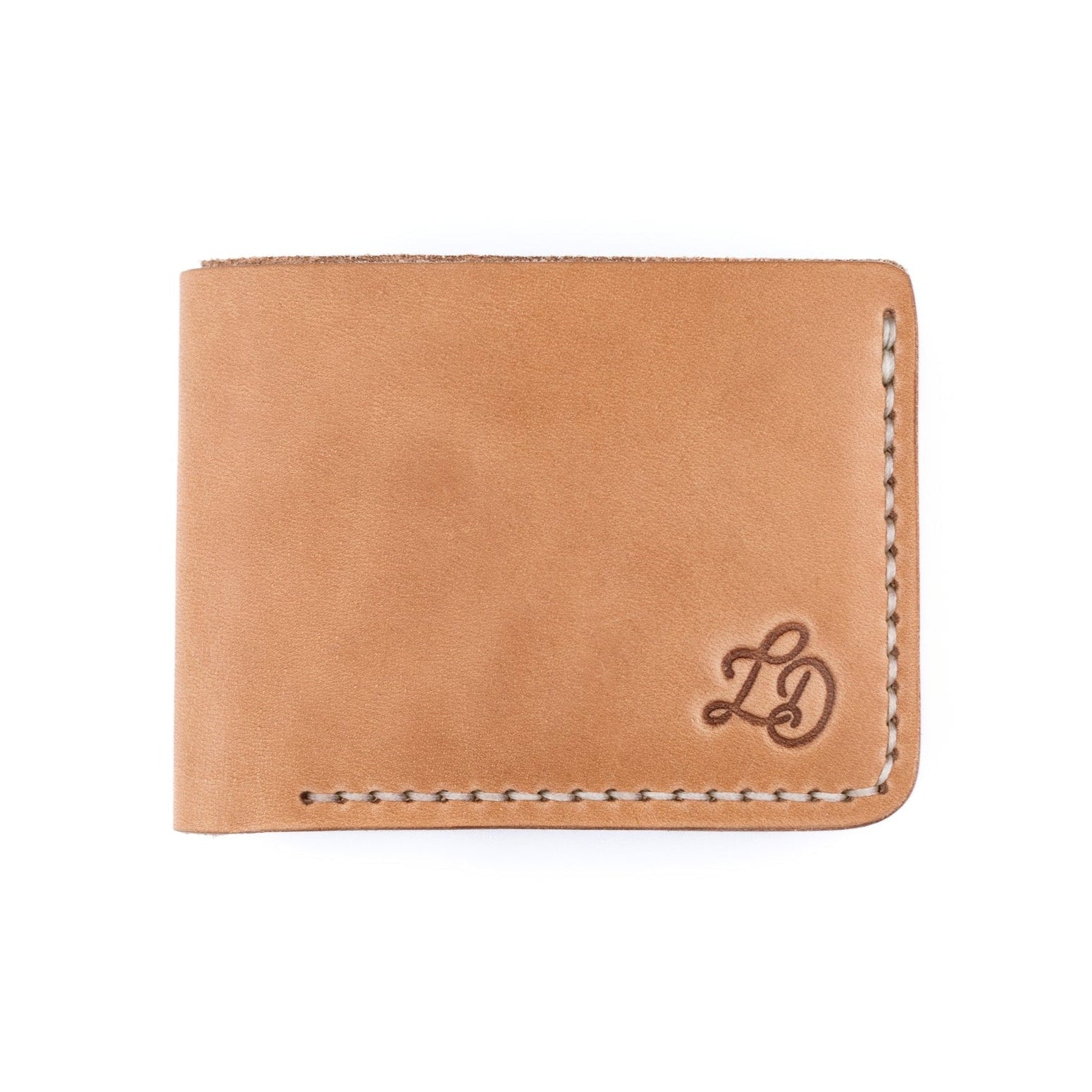 The Dad Wallet - Russet - Lost Dutchman Leather handmade leather wallets
